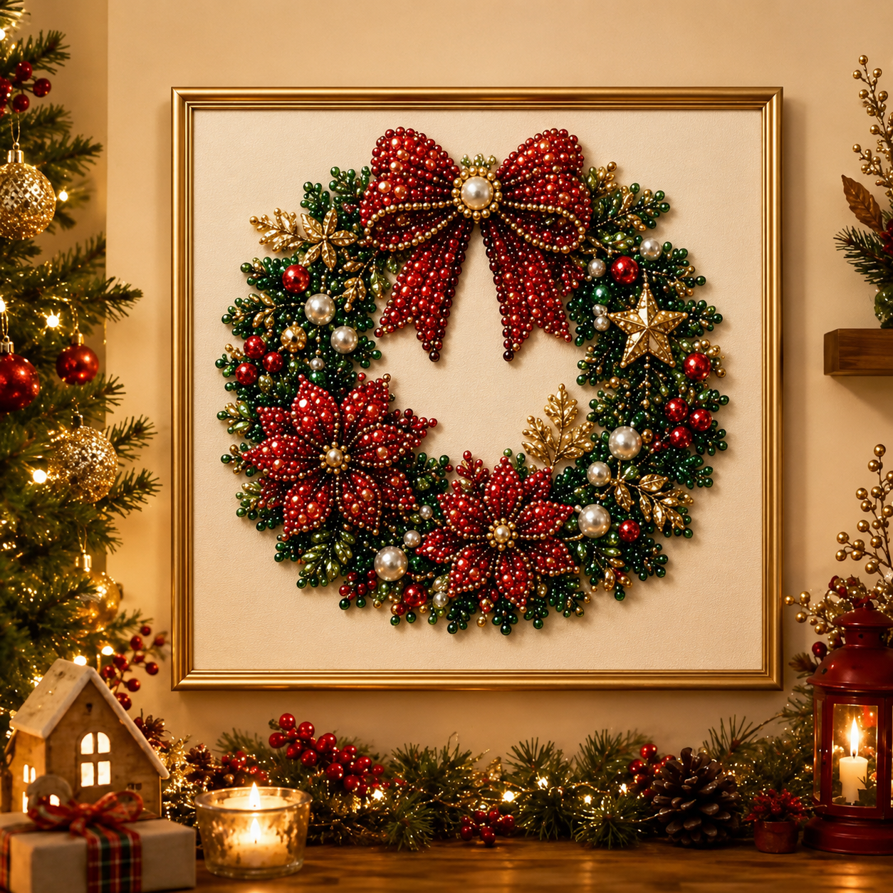 Festive Pearls™ - 3D Christmas Pearl Art Kit