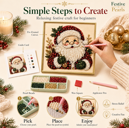 Festive Pearls™ - 3D Christmas Pearl Art Kit