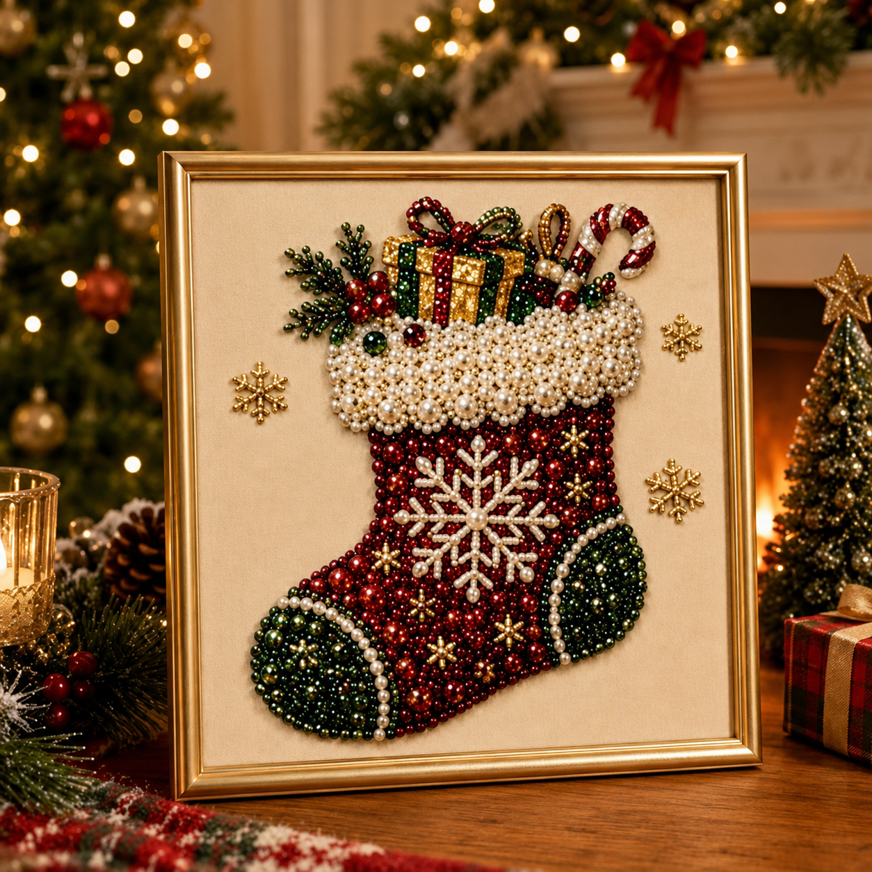 Festive Pearls™ - 3D Christmas Pearl Art Kit